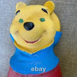 Vtg Disney Henri Studio Winnie the Pooh Bear Garden Statue Decor Display 2001