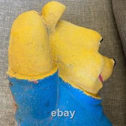 Vtg Disney Henri Studio Winnie the Pooh Bear Garden Statue Decor Display 2001