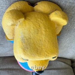 Vtg Disney Henri Studio Winnie the Pooh Bear Garden Statue Decor Display 2001