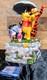 Vtg Disney Winnie The Pooh Musical Water Fountain Tigger Eeyore Piglet Nos 1989