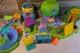 Vtg Disney Winnie The Pooh Play Set Lot Camping Treehouse Honey Pot Mr Sanders