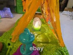 Vtg Disney Winnie The Pooh Play Set Lot Camping Treehouse Honey Pot Mr Sanders