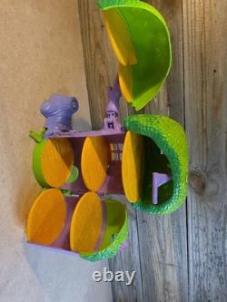 Vtg Disney Winnie The Pooh Play Set Lot Camping Treehouse Honey Pot Mr Sanders