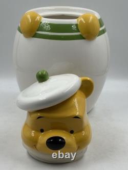Vtg Disney Winnie the Pooh Tigger Piglet Eeyore Peek-A-Boo 4 Canister Set Green