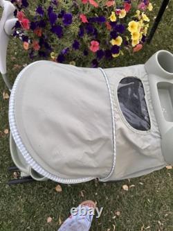 Vtg Graco Winnie the Pooh Gingham Stroller + High Chair Matching Set Y2K Rare