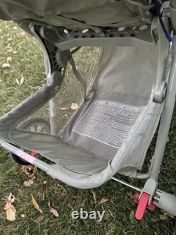 Vtg Graco Winnie the Pooh Gingham Stroller + High Chair Matching Set Y2K Rare