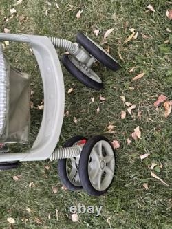 Vtg Graco Winnie the Pooh Gingham Stroller + High Chair Matching Set Y2K Rare
