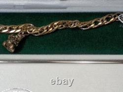 Vtg Limited Edition Disney Winnie The Pooh Sterling Silver 3D Charm Bracelet