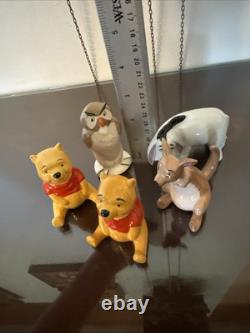 Vtg Winnie The Pooh Beswick England Set Of 5 Excellent