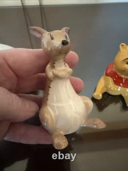Vtg Winnie The Pooh Beswick England Set Of 5 Excellent