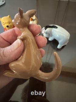 Vtg Winnie The Pooh Beswick England Set Of 5 Excellent