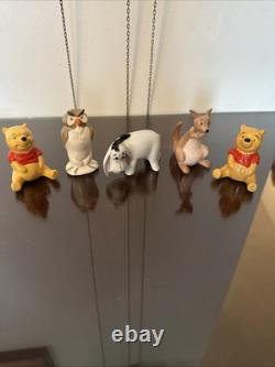 Vtg Winnie The Pooh Beswick England Set Of 5 Excellent
