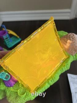 Vtg Winnie The Pooh Camping Fun Playset 2000 WithFigures Lights & Sounds WORKS