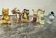 Vtg Winnie The Pooh 6 Porcelain Figurines Piglet Tigger Eeyore Owl Rabbit Rare