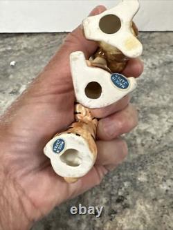 Vtg Winnie the Pooh 6 Porcelain Figurines Piglet Tigger EEYORE Owl Rabbit RARE