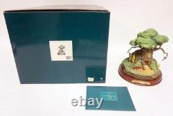 WDCC Enchanted Places WINNIE THE POOH AND THE HONEY TREE POOH BEARS HOUSE COA
