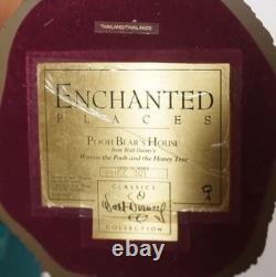 WDCC Enchanted Places WINNIE THE POOH AND THE HONEY TREE POOH BEARS HOUSE COA