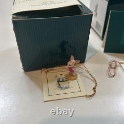 WDCC Enchanted Places Winnie The Pooh Miniatures Tigger, Piglet, & Pooh Figures