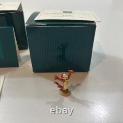 WDCC Enchanted Places Winnie The Pooh Miniatures Tigger, Piglet, & Pooh Figures
