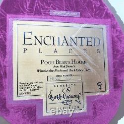 WDCC Enchanted Places Winnie The Pooh & The Honey Tree Poohs House + 5 Minis
