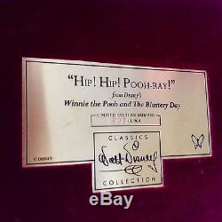 WDCC Hip Hip Pooh-Ray! Winnie The Pooh And The Blustery Day With COAMINT