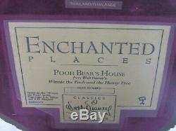 WDCC Pooh Bear's House from Winnie the Pooh and the Honey Tree in Box with COA