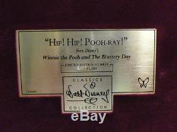 WDCC Walt Disney Classics Hip Hip Pooh Ray Winnie The Pooh And The Blustery Day