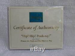 WDCC Walt Disney Classics Hip Hip Pooh Ray Winnie The Pooh And The Blustery Day