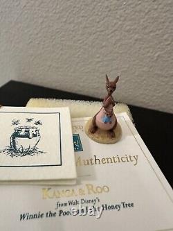 WDCC Walt Disney Enchanted Places Miniature Winnie The Pooh Kanga & Roo Figurine