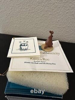 WDCC Walt Disney Enchanted Places Miniature Winnie The Pooh Kanga & Roo Figurine