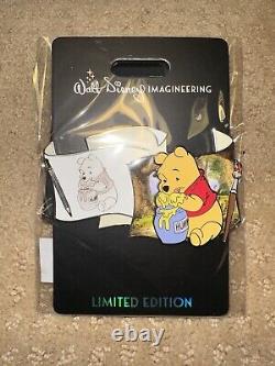 WDI MOG Mickey's of Glendale Off The Page Series Winnie the Pooh Pin LE 300