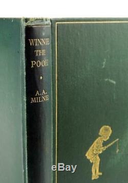 WINNIE THE POOH 1st Edition A. A. MILNE 1926 Methuen & Co