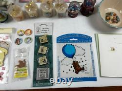 WINNIE THE POOH 37pc Lot Plush Puzzles Plates Children's Room Decor Classic Pooh