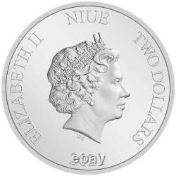 WINNIE THE POOH COMPLETE SET 2020 & 2021 Niue 4x 1oz silver coin