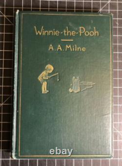WINNIE THE POOH by A. A. Milne 1926 First US Edition