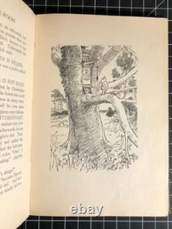 WINNIE THE POOH by A. A. Milne 1926 First US Edition