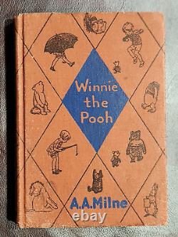 WINNIE THE POOH by A. A. Milne FIRST EDITION Very Good Condition
