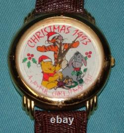 WORKS 1993 LE Winnie the Pooh A Joyful Christmas Cast Watch Tigger Eeyore Piglet