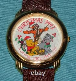 WORKS 1993 LE Winnie the Pooh A Joyful Christmas Cast Watch Tigger Eeyore Piglet