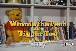Walt Disney Original Hand Painted Production Cel Winnie the Pooh & Tigger Too