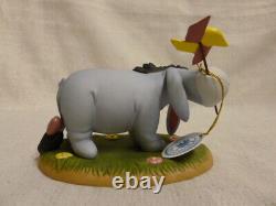 Walt Disney Winnie Pooh Friends Waiting For Second Wind Eeyore Figurine 4009039
