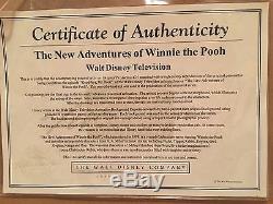 Walt Disney Winnie The Pooh Original Production Animation Cel Framed-large