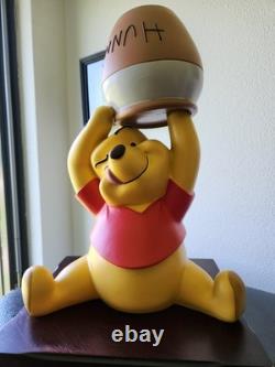 Walt Disney Winnie The Pooh Sitting Big Figurine Statue