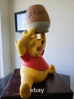 Walt Disney Winnie The Pooh Sitting Big Figurine Statue
