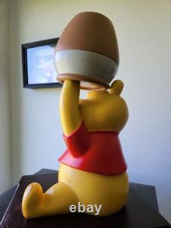 Walt Disney Winnie The Pooh Sitting Big Figurine Statue