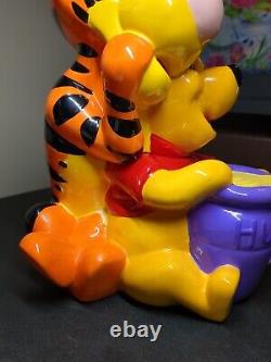 Walt Disney Winnie the Pooh And Tigger The Tiger Cookie Jar Honey Pot