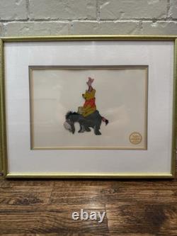 Walt Disney Winnie the Pooh & The Blustery Day Limited Edition Serigraph Cel