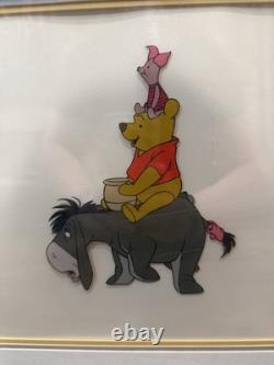 Walt Disney Winnie the Pooh & The Blustery Day Limited Edition Serigraph Cel