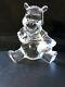 Waterford Crystal Disney Winnie The Pooh Bear Made In Ireland Signed Figurine