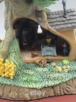 Wdcc Disney Enchanted Places Pooh Bear's House Winne the Pooh Box Coa